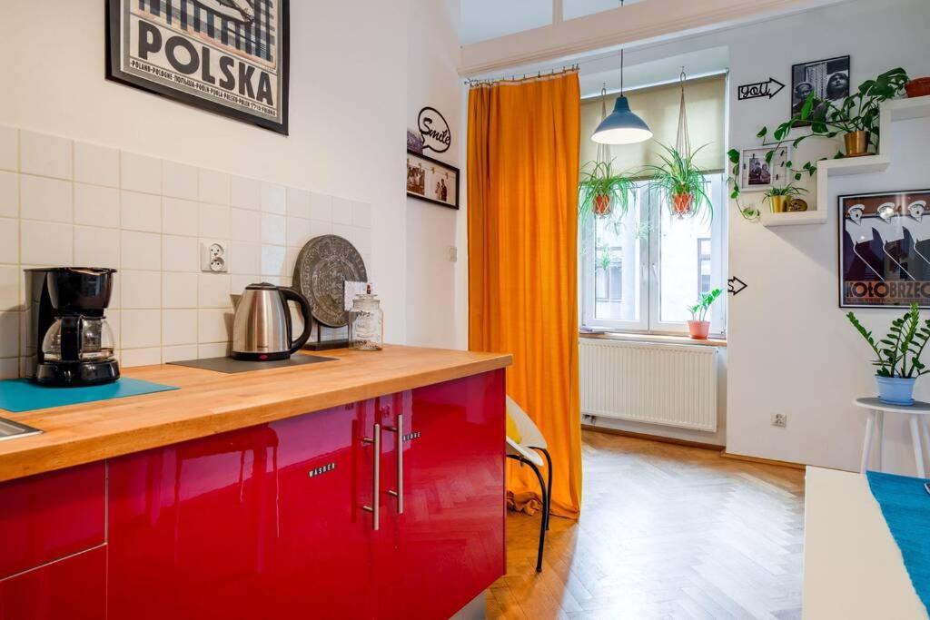 Blue Peace-Apartment With Free Parking In Center For 1-6 People Cracóvia Exterior foto