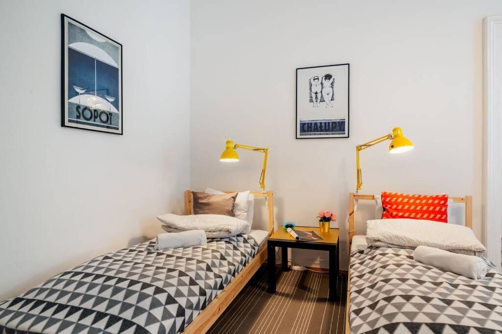 Blue Peace-Apartment With Free Parking In Center For 1-6 People Cracóvia Exterior foto