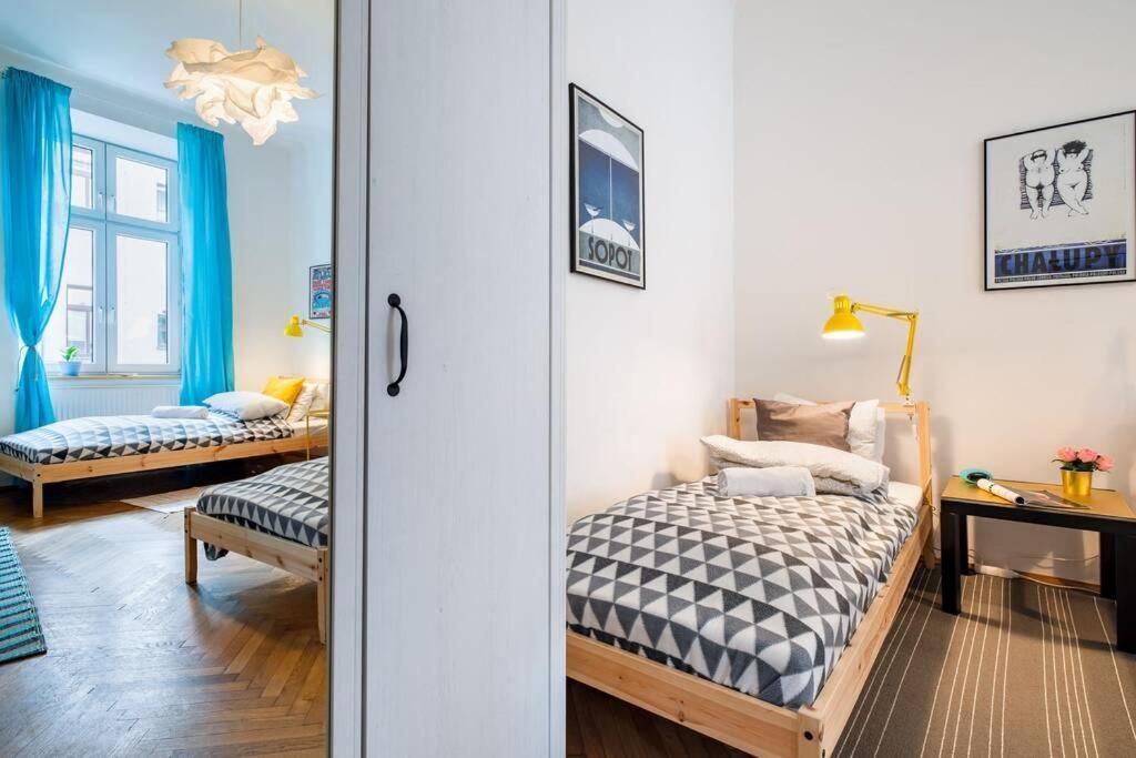Blue Peace-Apartment With Free Parking In Center For 1-6 People Cracóvia Exterior foto